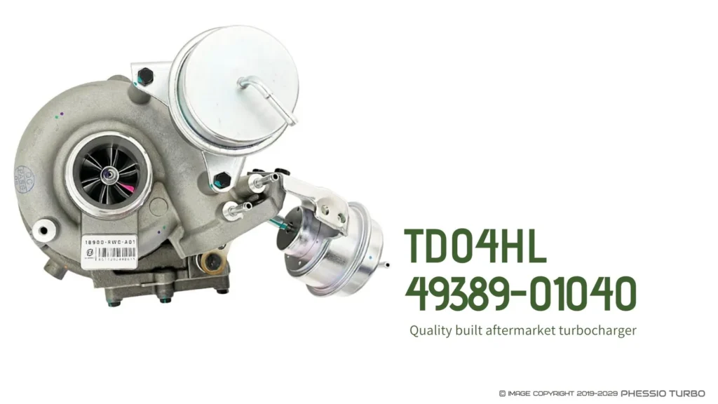 18900-RWC-A01 Turbo TD04HL 49389-01040