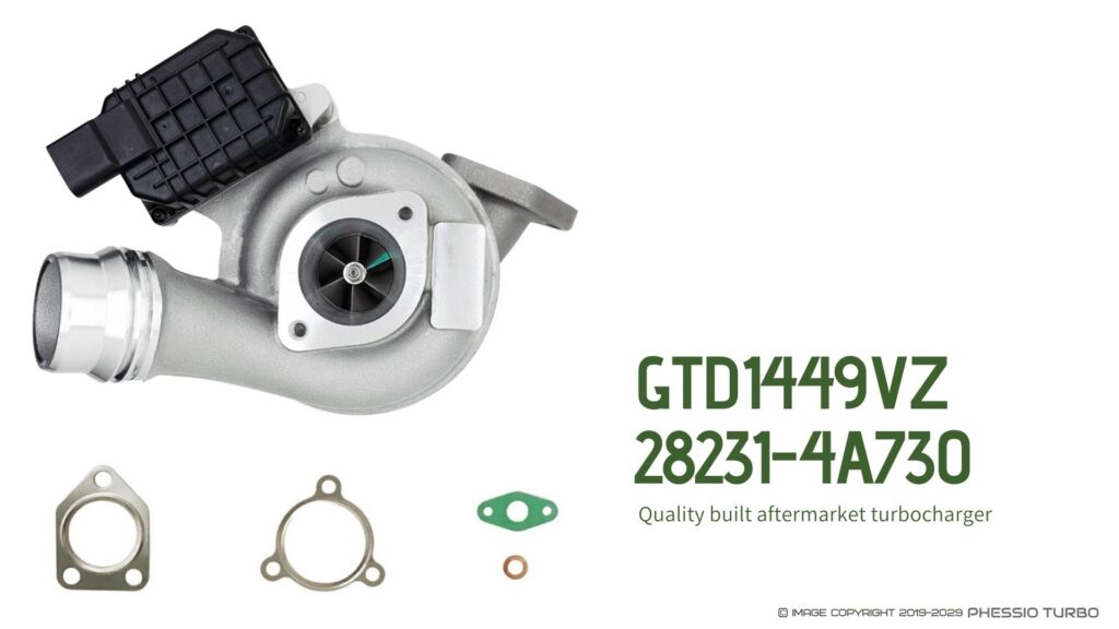 28231-4A730 Turbo GTD1449VZ 823665-5009S