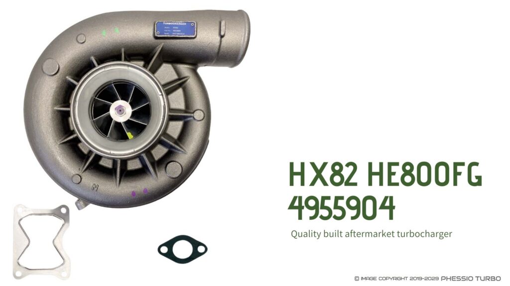 4955904 Turbocharger HX82 2834700