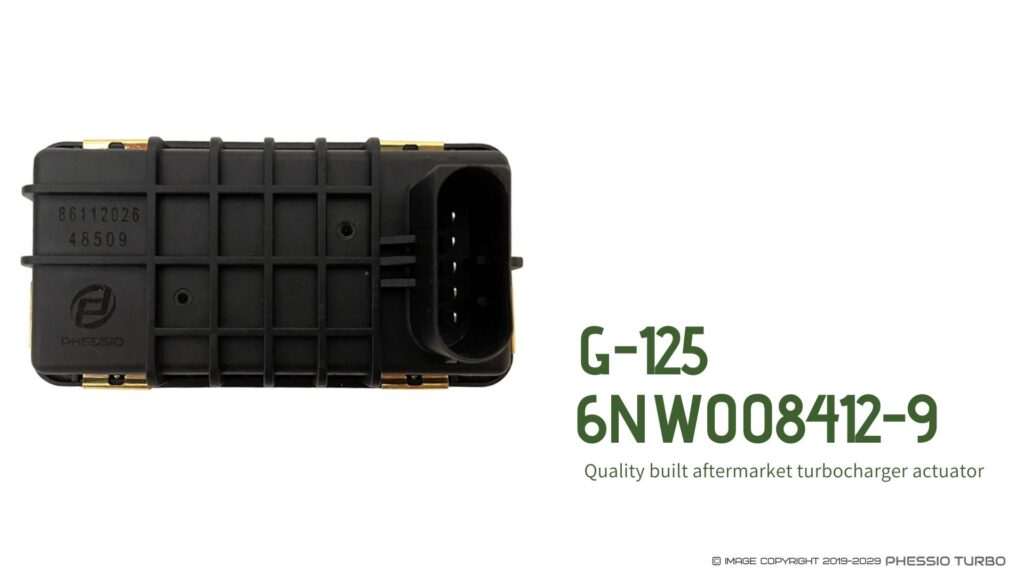 6NW008412-9 G-125 Electronic Actuator 712120