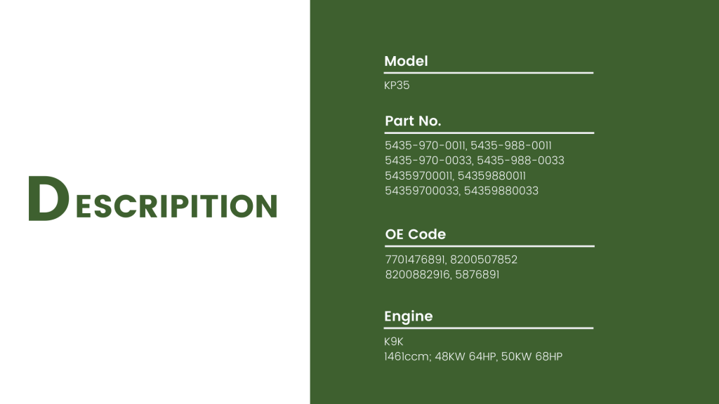 8200507852 Cartridge