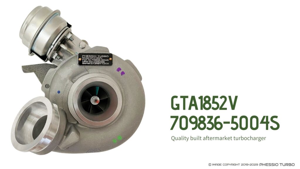 A6110960899 Turbo GTA1852V 709836-5004S