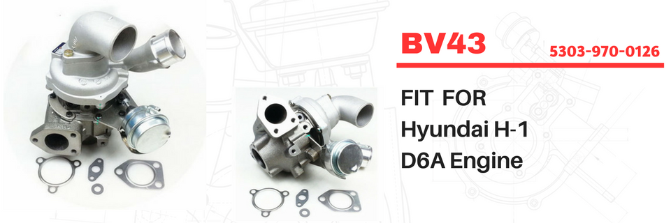 BV43 Turbocharger 5303-970-0126