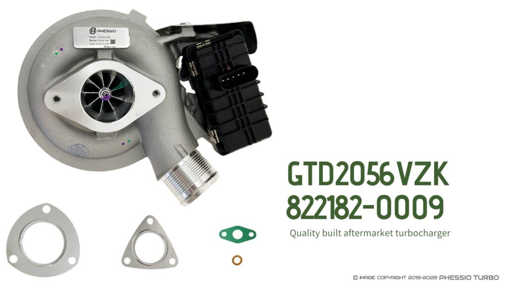 FB3Z6K682T Turbo GTD2056VZK 822182-0009
