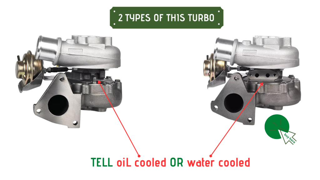 Water and oil cooled GTA2052V 14411VC100 Turbocharger