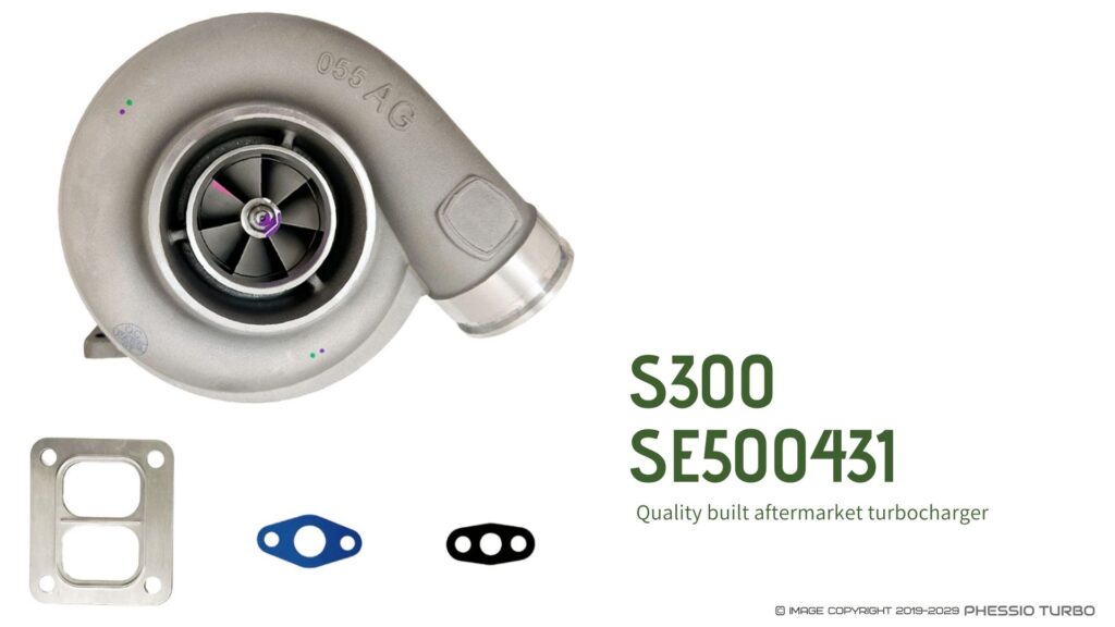 John Deere 6081A Turbo Replacement SE500431