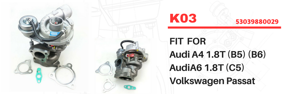 K03 Turbocharger 53039880029