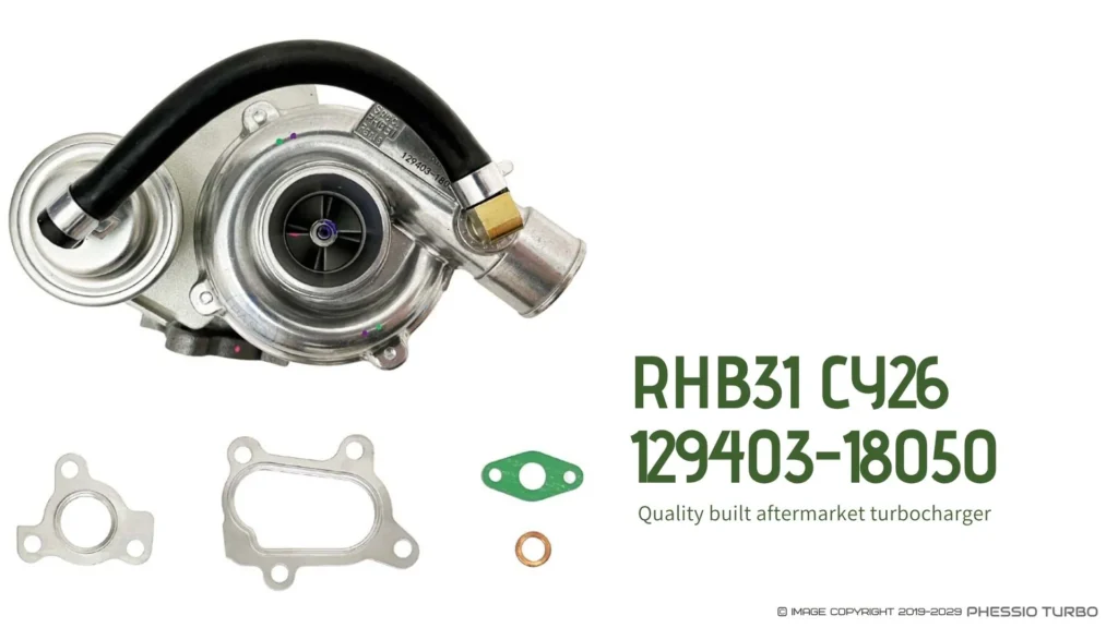 RHB31 turbo replacement 129403-18050